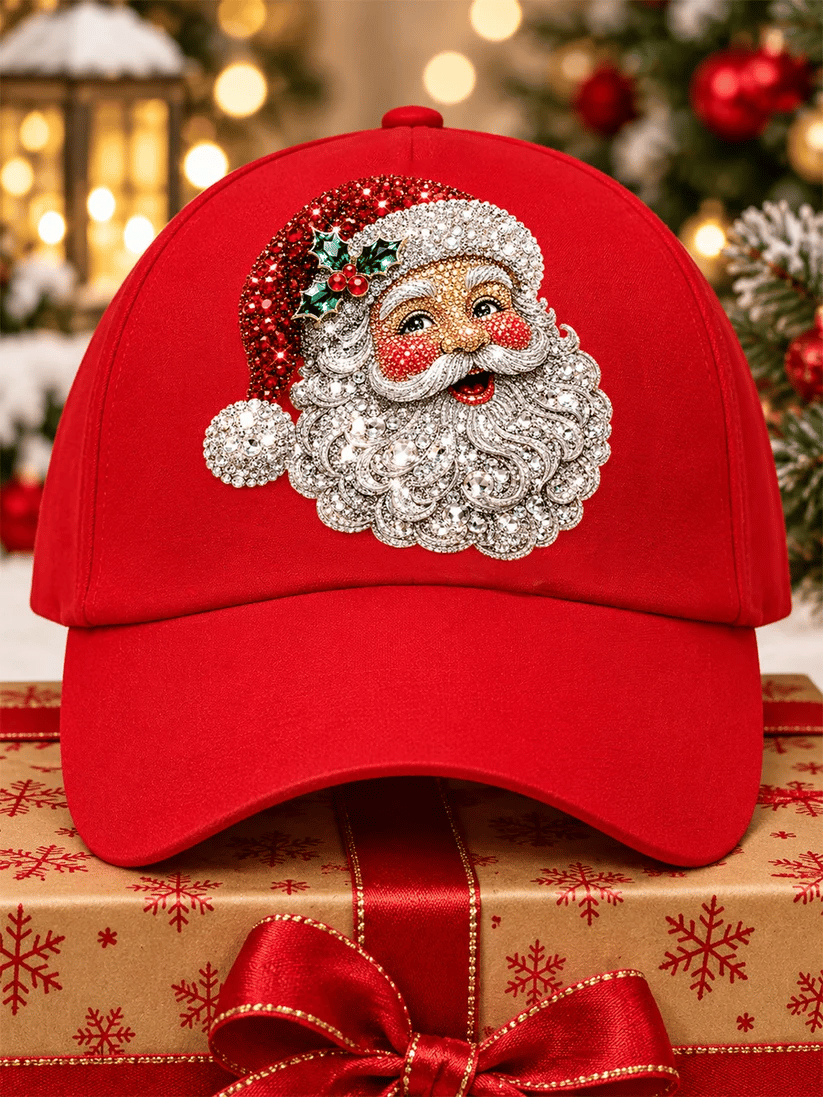 🔥🔥2nd 50% Off 🔥🔥Unisex Santa Claus Print Casual Hat