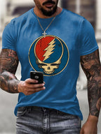 Men's Print Casual Printed T-shirt