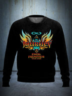 Men's Retro music Tour Printed Sweatshirt