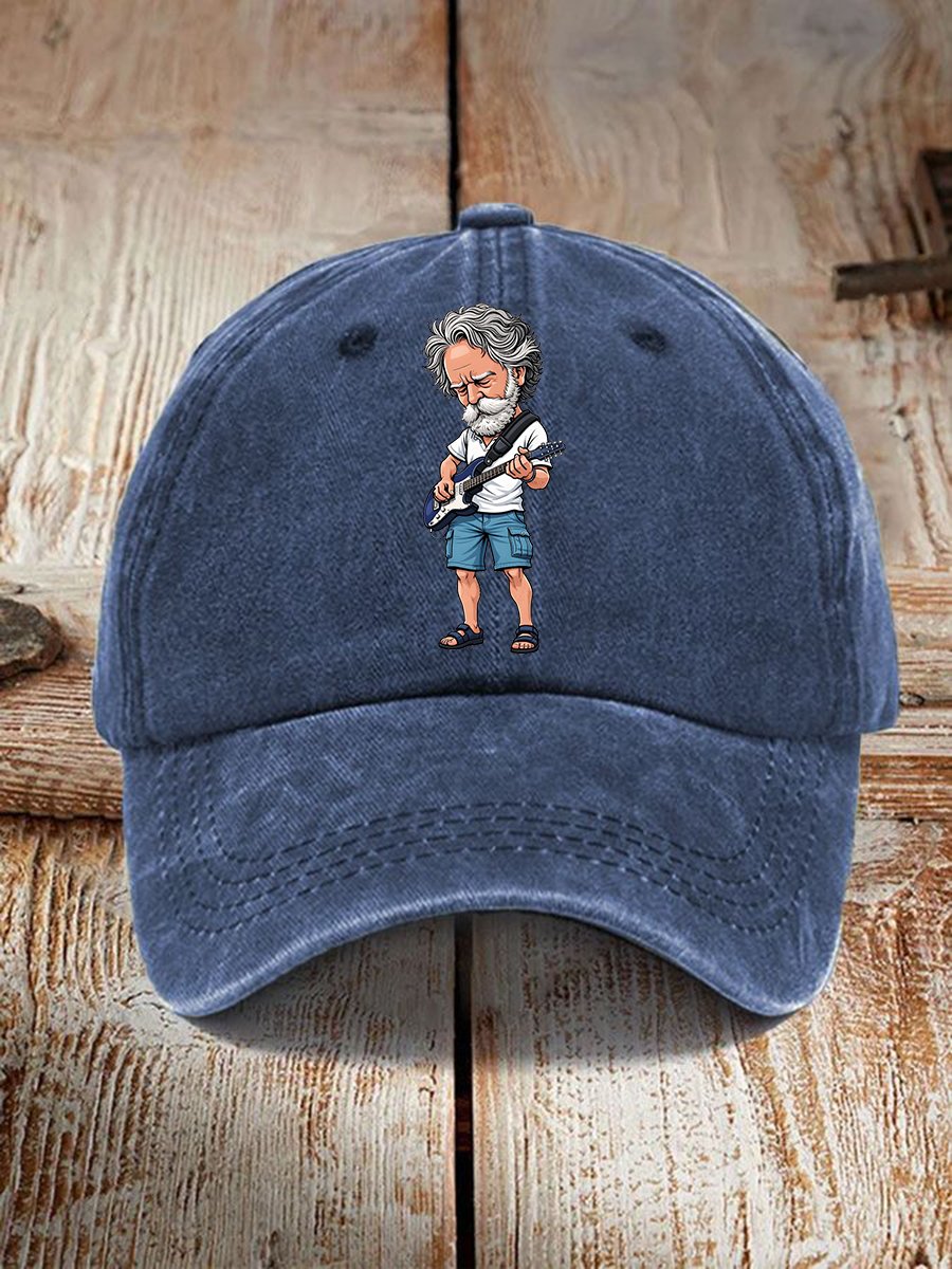 Unisex RIP Bob Weir Print Casual Hat