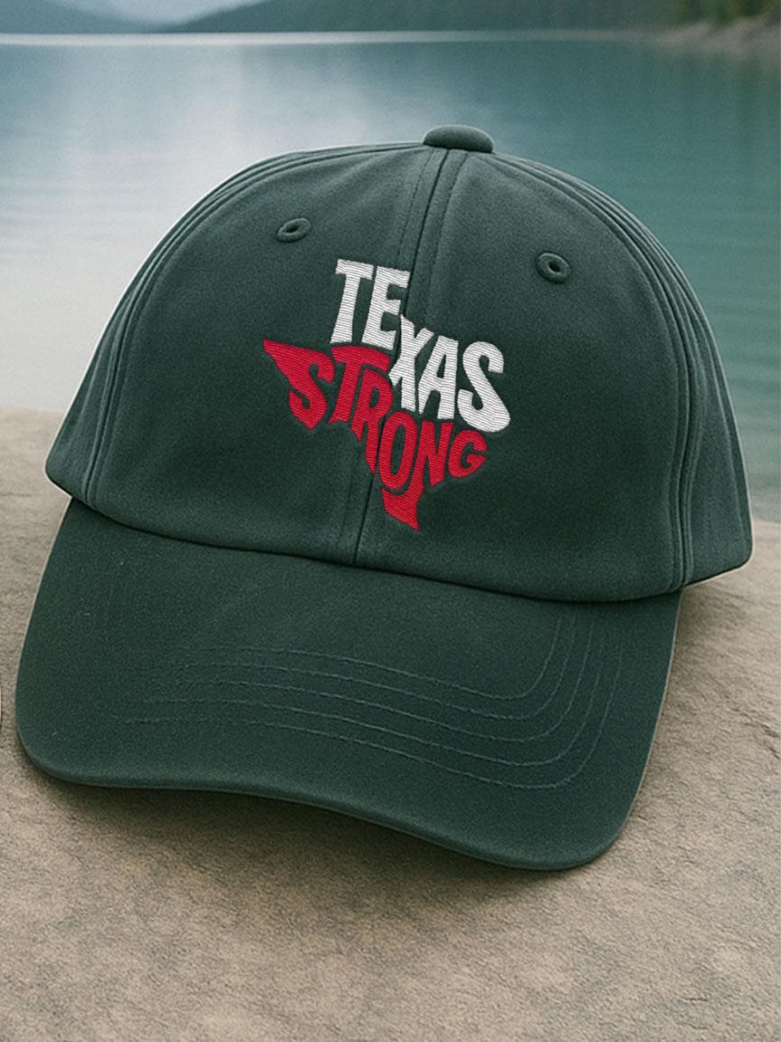 Unisex Texas Strong Print Hat