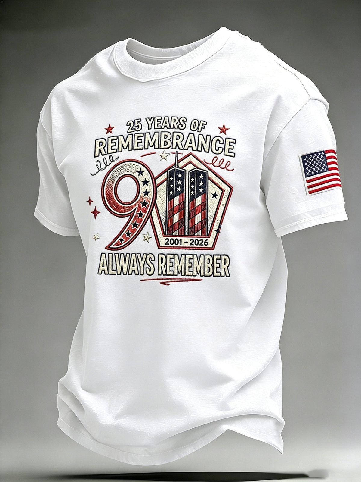 Men's 9/11 Memorial Graphic Top