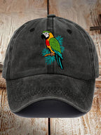 Parrot Print Baseball Cap