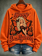 Women's Halloween Fan Graphic Hoodie