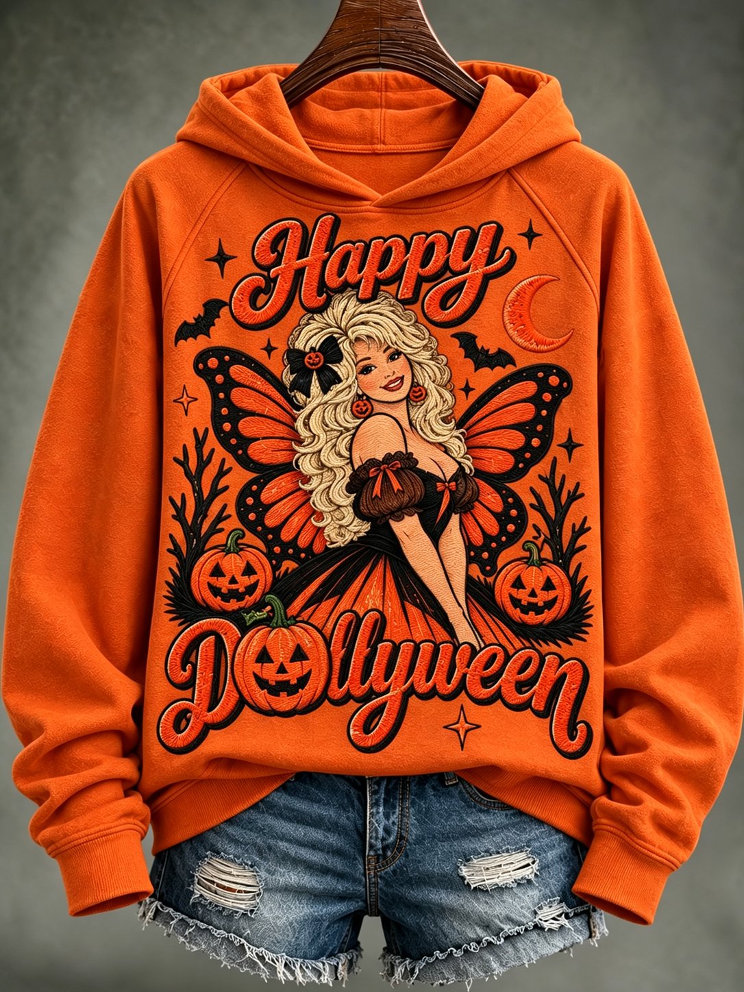 Women's Halloween Fan Graphic Hoodie