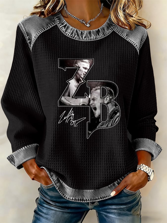 Women's Country Music Print Sweatshirt