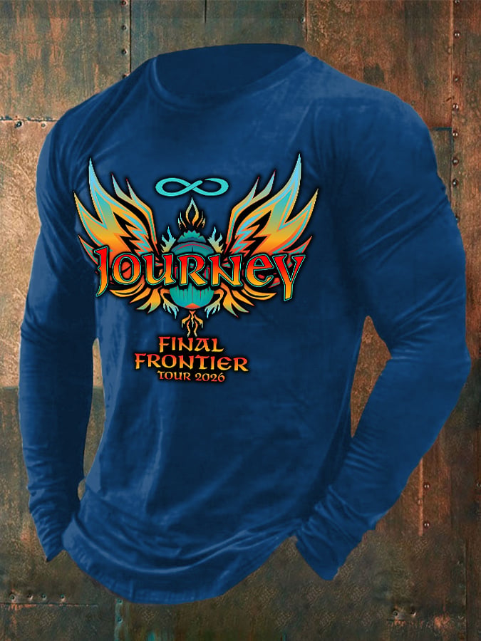 Men's Retro Final Frontier Tour 2026 Print T-Shirt