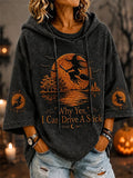 Women's Casual Printed Loose Sweatshirt